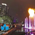 fântână de foc fântână de flacără cu efect de explozie